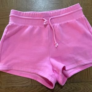 COPY - Aritzia TNA Fleece Pink Shorts Sz Small S